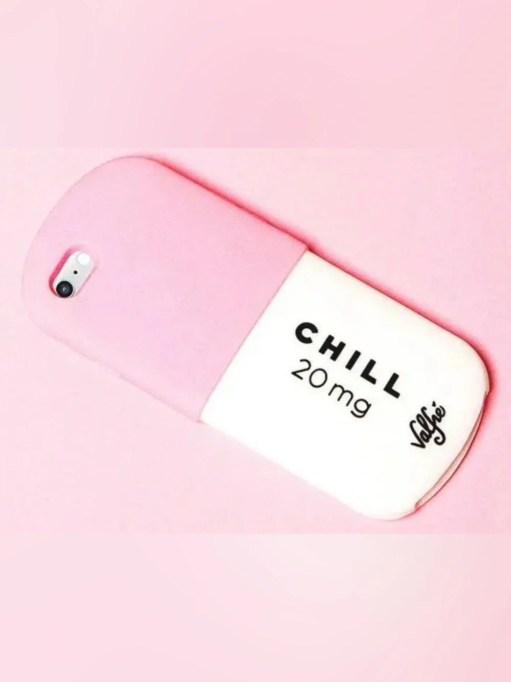 Valfré Chill Pill iPhone 6 /6s phone case in Pink and White